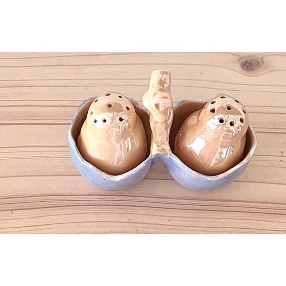 Lusterware 3pc Nesting Baby Chick Salt & Pepper Shaker Set - Picture 6 of 12